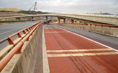 城西轻载防滑路面粘结材料