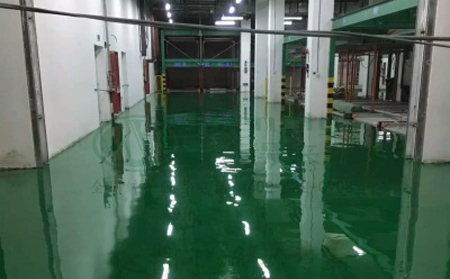 11月城西城西环氧地坪施工高峰来袭，梦得来化工多项目同步推进保交付